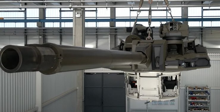 Башня для танка EMBT