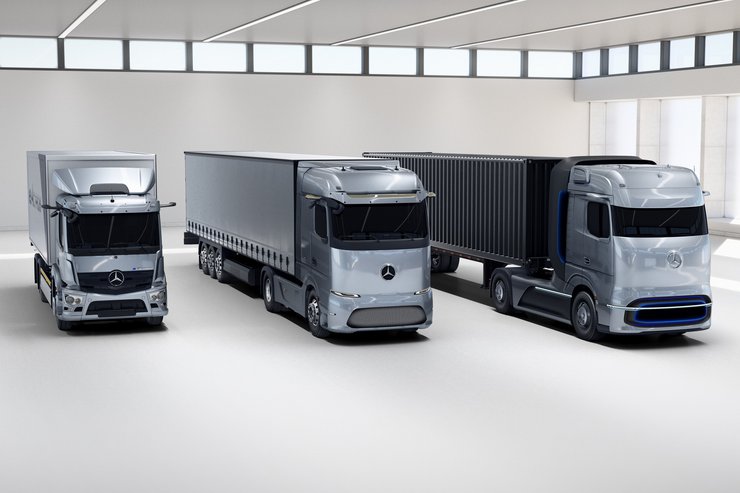 Mercedes eActros, Mercedes-Benz eActros LongHaul, новый Mercedes-Benz eActros, электромобиль Mercedes-Benz eActros