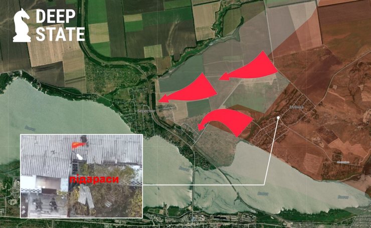 Карта боевых действий