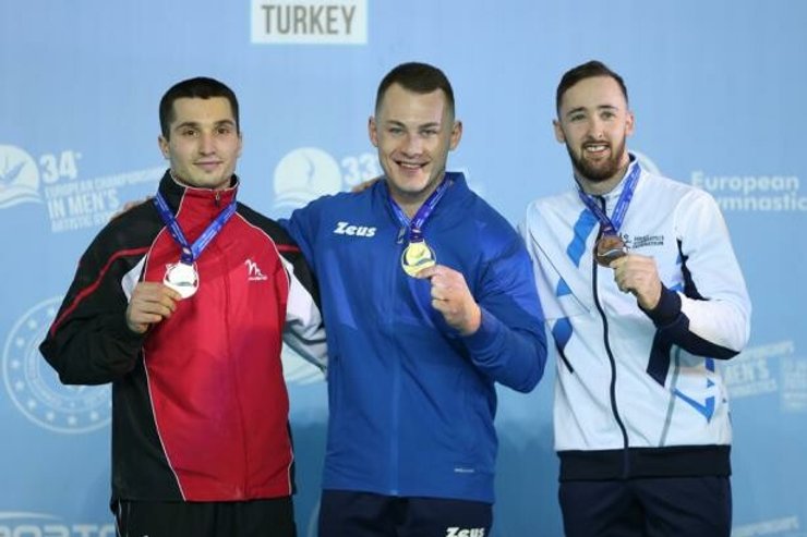 Спортивная гимнастика, Чемпионат Европы, Турция, Медали Сборная Украины