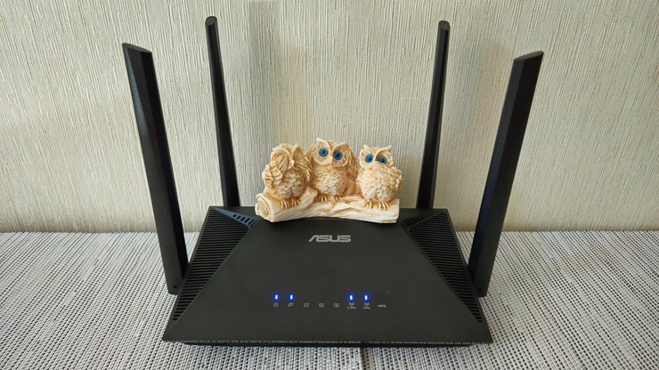 ASUS RT-AX52 Маршрутизатор ASUS RT-AX52 WiFi 6 AX1800 1 Гбит/с поддержка технологии MESH