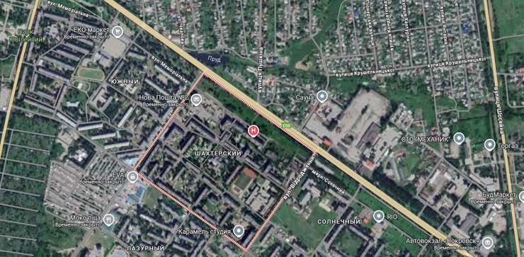 мкрн Шахтерский