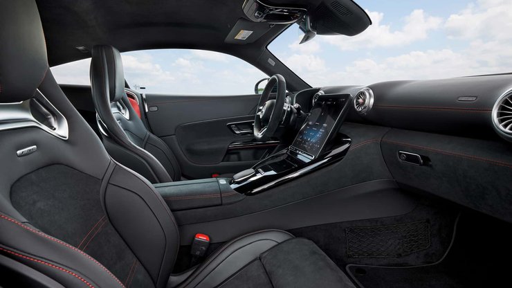 Салон Mercedes-AMG GT, Mercedes-AMG GT, новий Mercedes-AMG GT, суперкар Mercedes