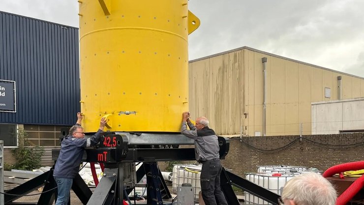 перетворювач енергії хвиль Symphony Wave Power