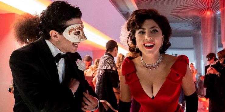 Леди Гага, Дом Гуччи, кадр из фильма Дом Гуччи