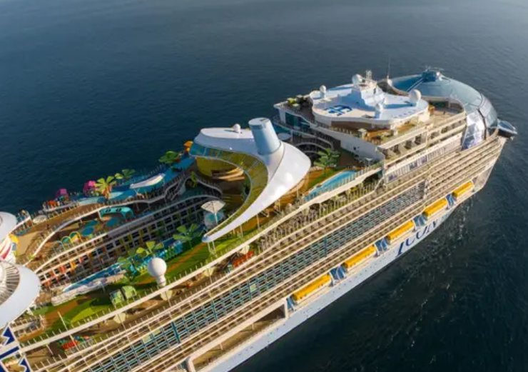 Загорелся крупнейший в мире круизный лайнер Icon of the Seas, причина пожара, что произошло, инцидент на судне, паника, видео, туризм
