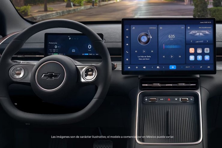 Салон Chevrolet Captiva 2025