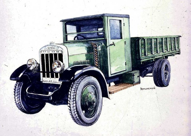 Ford Model A, Ford A, Ford AA, ГАЗ-А, ГАЗ-АА, автопроизводство в Украине, украинский автозавод, украинские авто, украинские авто