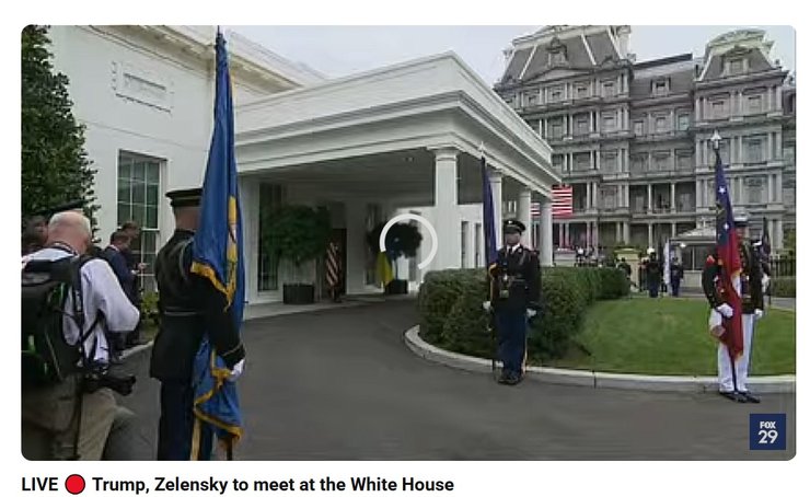 Трансляція зустрічі Трампа і Зеленського зависла