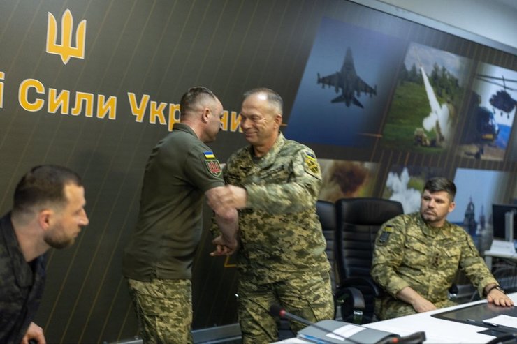 Михаил Драпатый и Александр Сырский