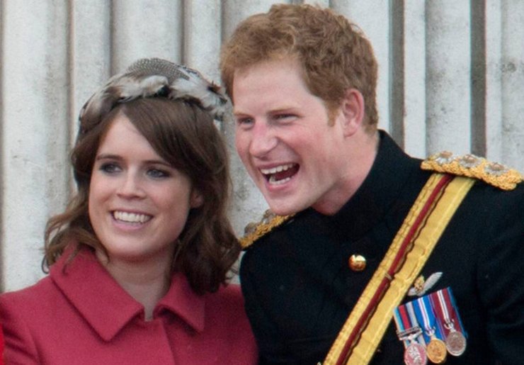 принцеса Євгенія. принц Гаррі