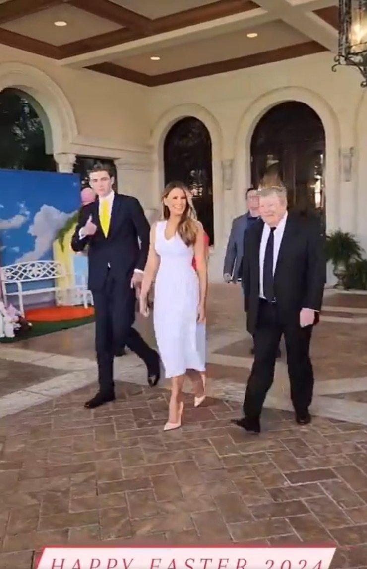 Беррон Трамп, сын Дональда Трампа, 2024