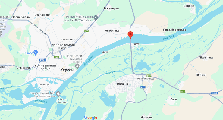 антоновский мост