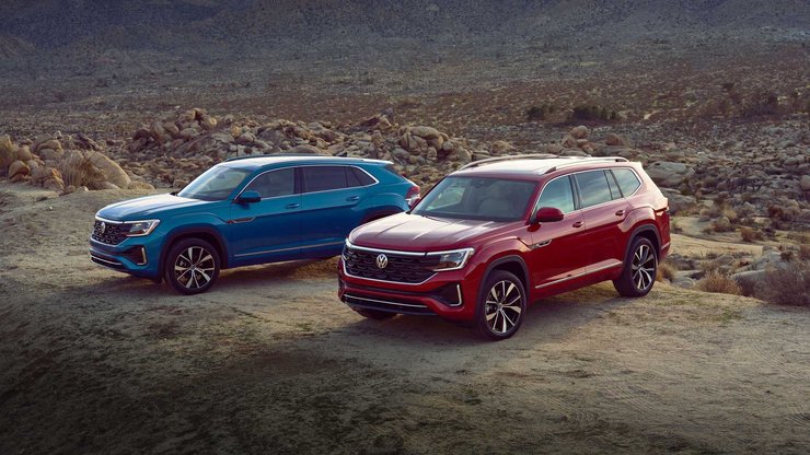 Volkswagen Atlas 2024, Volkswagen Atlas, новый Volkswagen Atlas, кроссовер Volkswagen