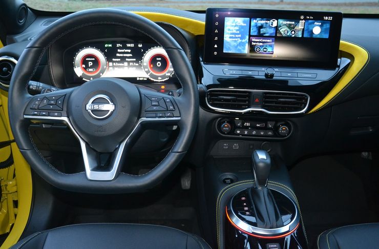 салон Nissan Juke, новий Nissan Juke, Nissan Juke 2024, кросовер Nissan, Nissan Juke в Україні