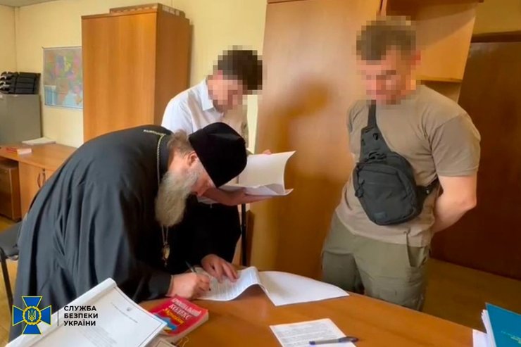 СБУ повідомила про нову підозру митрополиту УПЦ МП Павлу (Лебедю), фото