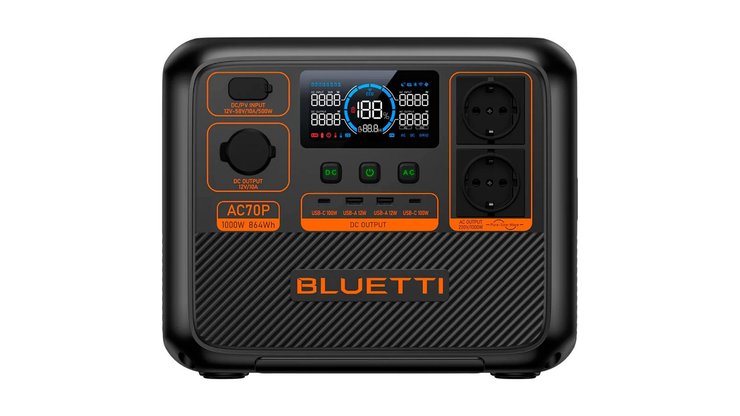 Bluetti AC70P зарядная станция для дома
