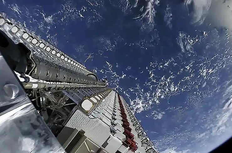 Starlink, спутники, SpaceX