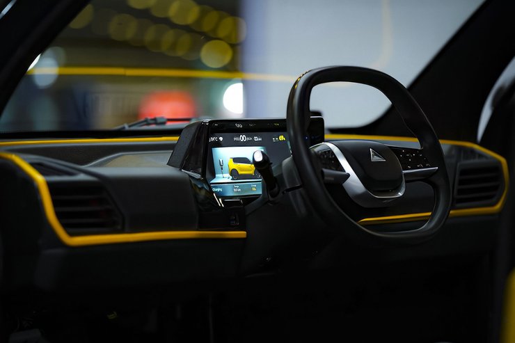 Amperino C-100 салон, новый Amperino C-100, турецкий электромобиль