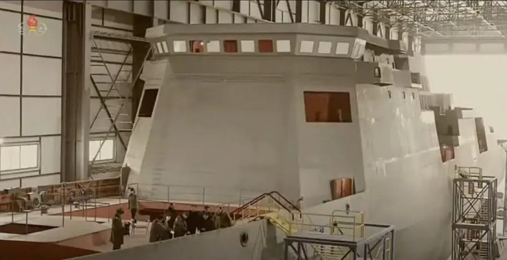 корабль КНДР