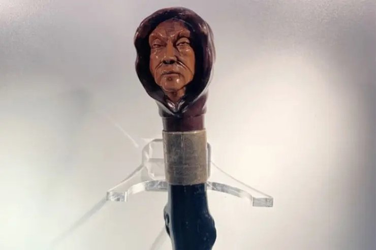 Трость с лицом Джека-потрошителя