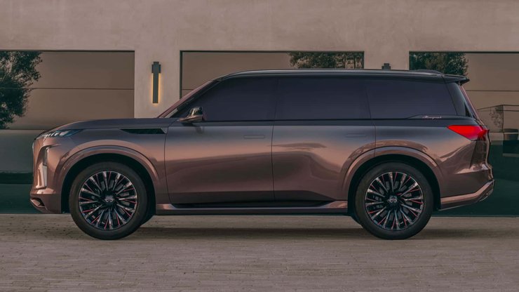 новый Infiniti QX, Infiniti QX Monograph, Infiniti QX, внедорожник Infiniti