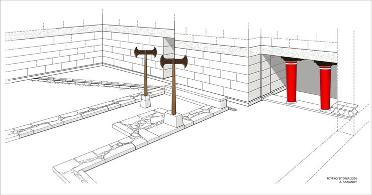 Арханес функціонував як другорядний палац