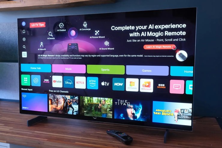 LG C5 WebOS сервисы