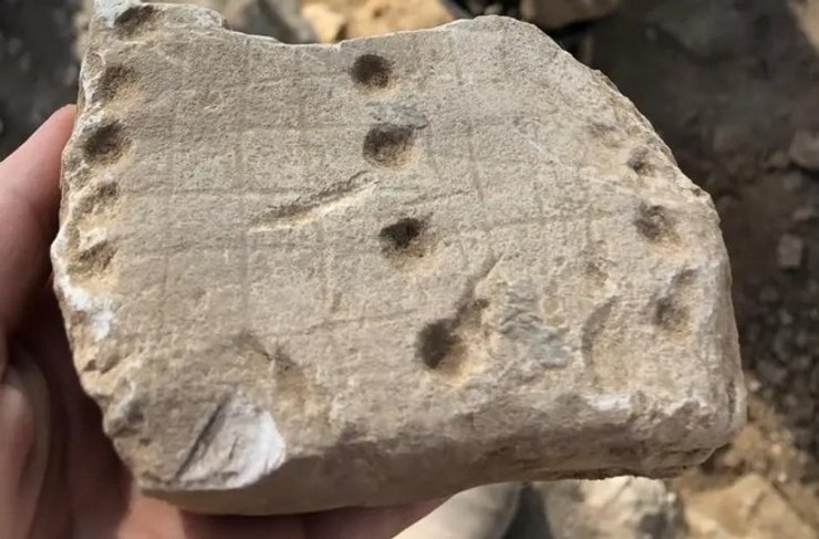 Игровая доска, Египет, Каменная доска для игры