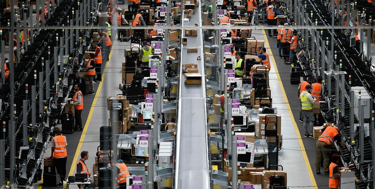 онлайн-магазин Amazon, умови праці