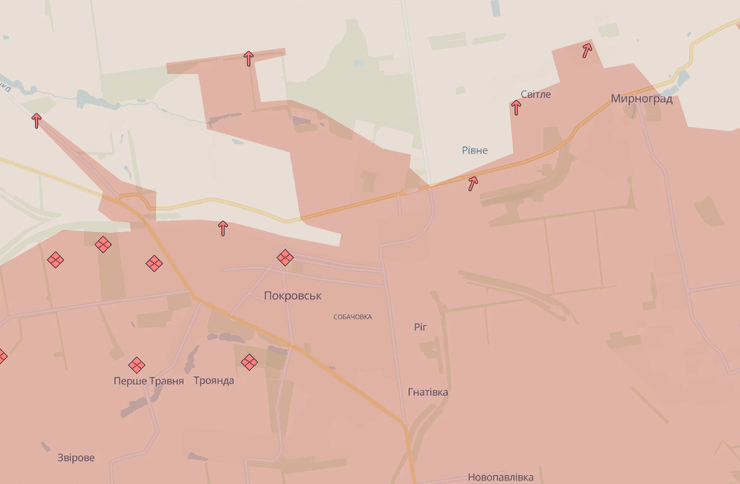 Ситуація в Покровську 21 січня