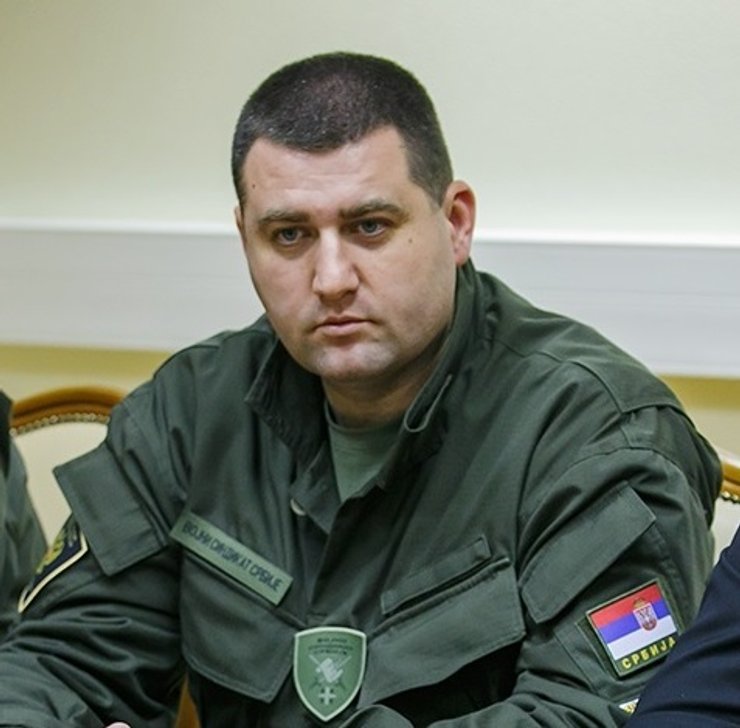 Глава Сербского военного профсоюза Новица Антич