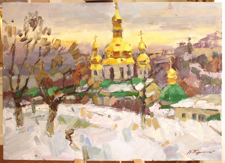 Вячеслав Перета. Спит лаврский сад