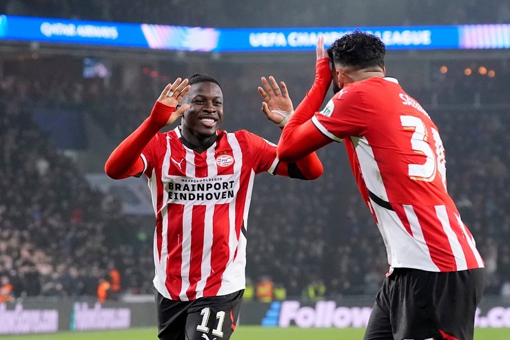 ПСВ – Шахтер: футбол