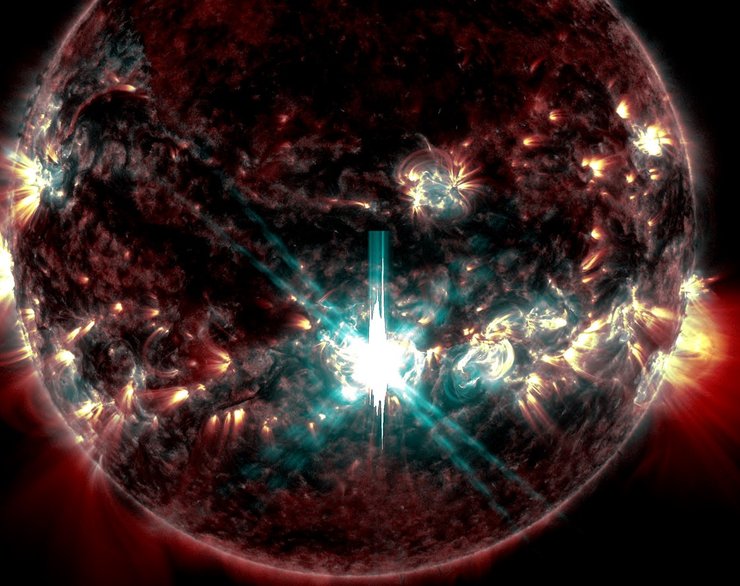 спалах на Сонці Х9