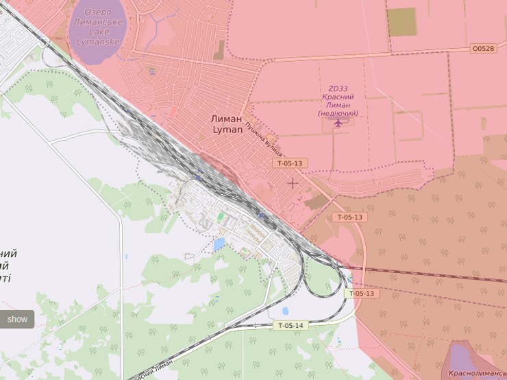 оккупация лимана