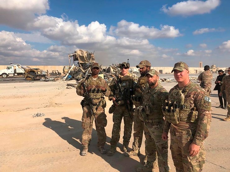 американские военные в ираке