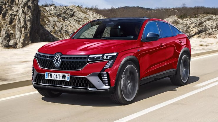 Renault Austral Coupe, Renault Austral, кроссовер Renault, новый  Renault Austral