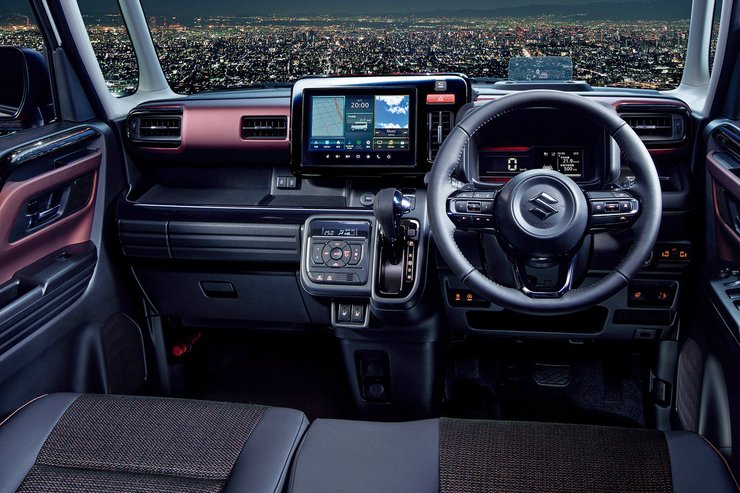 салон Suzuki Spacia, Suzuki Spacia 2024, новый Suzuki Spacia, минивэн Suzuki Spacia