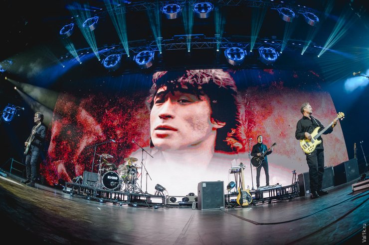 голограмма Виктора Цоя - проект Кино в Севкабеле