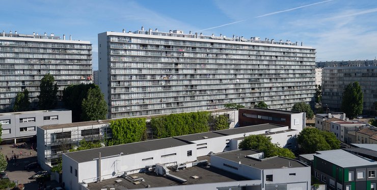 многоквартирный дом, архитектура