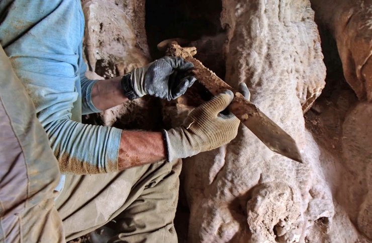 история, археологи, археология, Израиль, исследования, пещера, пустыня, оружие, меч, копье, римляне, евреи, восстание, открытие, находка, артефакт, тайник