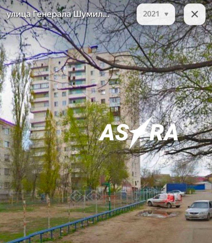 Дом в Волгограде, в который якобы попал дрон