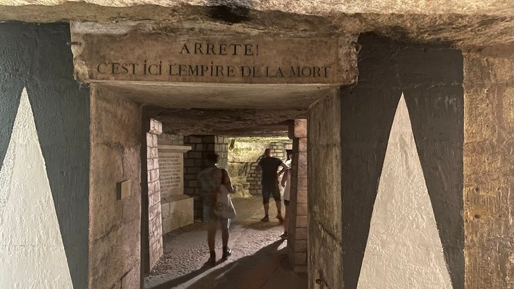 катакомбы парижа, парижские катакомбы