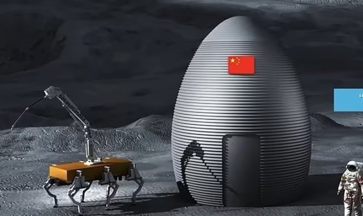 Китай база Луна