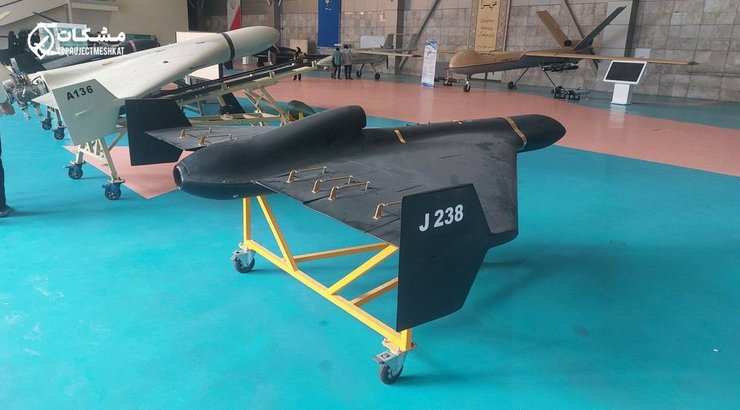 черный шахед, шахед 136, шахед 238