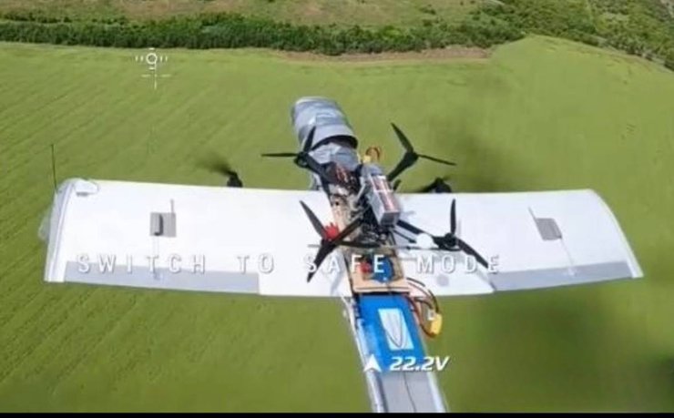 Молния, дрон Молния, удар Молния, бпла Молния, запуск дрона Молния