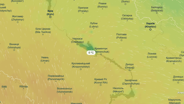 Погода 8 березня