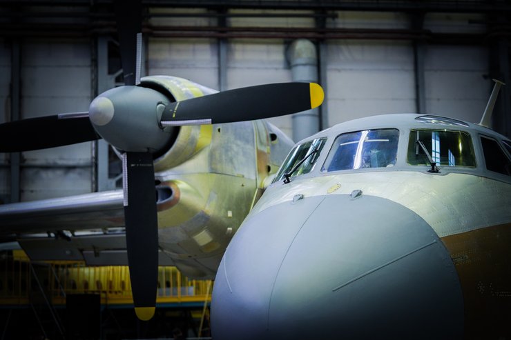 Противопожарный самолет Ан-32П