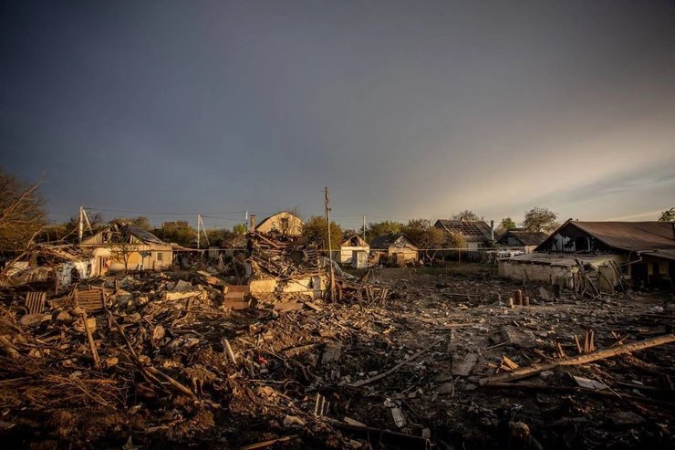 Павлоград, обстрел, разрушения, дом, атака